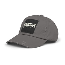 Load image into Gallery viewer, How To Survive Unisex Distressed Cap