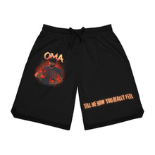 Load image into Gallery viewer, Cool/Limited 'How You Really Feel' Basketball Rib Shorts, Athleisure Wear, Casual Summer Shorts, Sportswear for Men, Gift for Athletes, Street Style Fashion