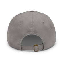 Load image into Gallery viewer, 'Stay The Course' Dad Hat with Leather Patch (Rectangle)