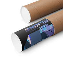 Load image into Gallery viewer, Futuristic Matte Vertical Poster - "Keep Talking" Art