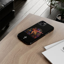 Load image into Gallery viewer, Exclusive TSEGGS by OMA Tough Phone Case — Dark Sith Helmet & Skulls Design