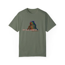 Load image into Gallery viewer, 'At All Costs' Unisex Garment-Dyed T-shirt