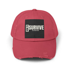 Load image into Gallery viewer, How To Survive Unisex Distressed Cap
