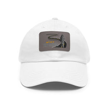 Load image into Gallery viewer, 'Stay The Course' Dad Hat with Leather Patch (Rectangle)
