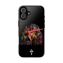 Load image into Gallery viewer, Exclusive TSEGGS by OMA Tough Phone Case — Dark Sith Helmet & Skulls Design