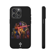 Load image into Gallery viewer, Exclusive TSEGGS by OMA Tough Phone Case — Dark Sith Helmet & Skulls Design