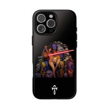 Load image into Gallery viewer, Exclusive TSEGGS by OMA Tough Phone Case — Dark Sith Helmet & Skulls Design