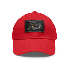 Load image into Gallery viewer, 'Stay The Course' Dad Hat with Leather Patch (Rectangle)