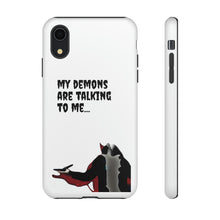 Load image into Gallery viewer, Talking To My Demons Tough Mobile Phone Cases