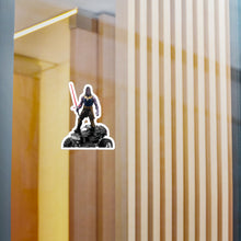 Load image into Gallery viewer, 6900 - Thanos Figure on Monster Truck Kiss-Cut Vinyl Sticker