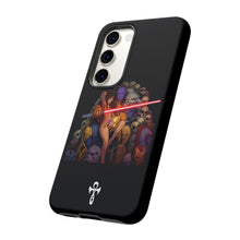 Load image into Gallery viewer, Exclusive TSEGGS by OMA Tough Phone Case — Dark Sith Helmet & Skulls Design