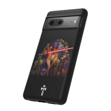 Load image into Gallery viewer, Exclusive TSEGGS by OMA Tough Phone Case — Dark Sith Helmet & Skulls Design