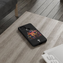 Load image into Gallery viewer, Exclusive TSEGGS by OMA Tough Phone Case — Dark Sith Helmet & Skulls Design