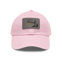 Load image into Gallery viewer, 'Stay The Course' Dad Hat with Leather Patch (Rectangle)