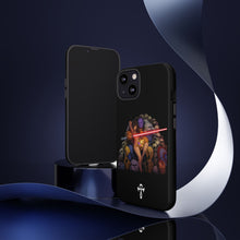 Load image into Gallery viewer, Exclusive TSEGGS by OMA Tough Phone Case — Dark Sith Helmet & Skulls Design