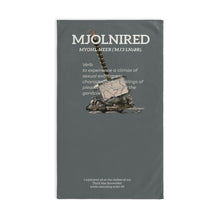 Load image into Gallery viewer, Mjolnired Definition Hand Towel – Minimalist Nordic Kitchen & Bath Towel