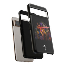 Load image into Gallery viewer, Exclusive TSEGGS by OMA Tough Phone Case — Dark Sith Helmet & Skulls Design