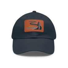 Load image into Gallery viewer, 'Stay The Course' Dad Hat with Leather Patch (Rectangle)