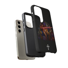 Load image into Gallery viewer, Exclusive TSEGGS by OMA Tough Phone Case — Dark Sith Helmet & Skulls Design
