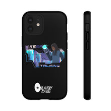 Load image into Gallery viewer, Keep Talking Tough Phone Case - Stylish, Durable Design for Trendsetters
