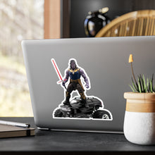 Load image into Gallery viewer, 6900 - Thanos Figure on Monster Truck Kiss-Cut Vinyl Sticker