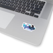 Load image into Gallery viewer, Futuristic "Keep Talking" Kiss-Cut Stickers for Tech Enthusiasts