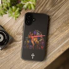 Load image into Gallery viewer, Exclusive TSEGGS by OMA Tough Phone Case — Dark Sith Helmet & Skulls Design