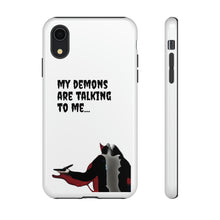Load image into Gallery viewer, Talking To My Demons Tough Mobile Phone Cases