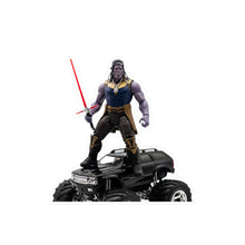 Load image into Gallery viewer, 6900 - Thanos Figure on Monster Truck Kiss-Cut Vinyl Sticker