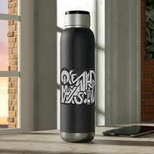 Load image into Gallery viewer, One Who May Ascend Soundwave Copper Vacuum Audio Bottle 22oz