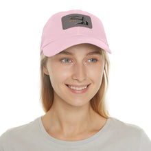 Load image into Gallery viewer, &#39;Stay The Course&#39; Dad Hat with Leather Patch (Rectangle)
