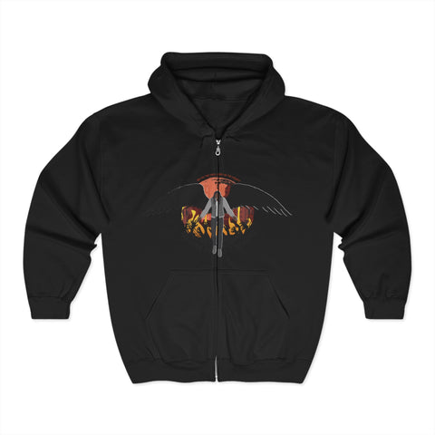 'Talking To My Demons' Stylish Unisex Zip Hoodie with Artistic Design - Perfect for Everyday Wear, Unisex Fashion, Cozy Layering, Gift for Him/Her, Trendy [...]