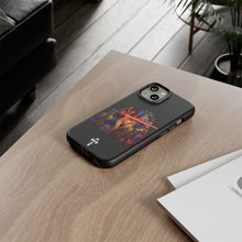 Load image into Gallery viewer, Exclusive TSEGGS by OMA Tough Phone Case — Dark Sith Helmet &amp; Skulls Design
