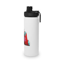 Load image into Gallery viewer, Violent By Design Stainless Steel Water Bottle, Sports Lid
