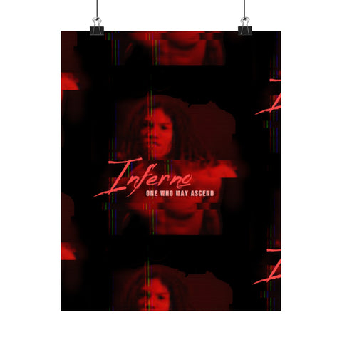 Inferno Matte Vertical Posters