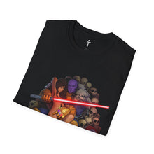 Load image into Gallery viewer, Exclusive TSeggs Graphic T‑Shirt — 'One who May Ascend' Back Logo
