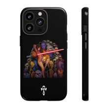 Load image into Gallery viewer, Exclusive TSEGGS by OMA Tough Phone Case — Dark Sith Helmet &amp; Skulls Design
