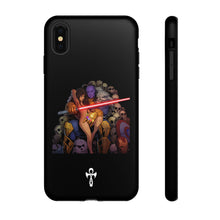 Load image into Gallery viewer, Exclusive TSEGGS by OMA Tough Phone Case — Dark Sith Helmet &amp; Skulls Design
