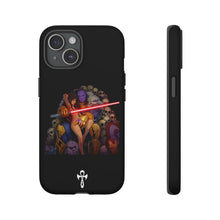 Load image into Gallery viewer, Exclusive TSEGGS by OMA Tough Phone Case — Dark Sith Helmet &amp; Skulls Design
