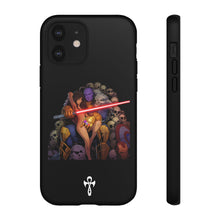 Load image into Gallery viewer, Exclusive TSEGGS by OMA Tough Phone Case — Dark Sith Helmet &amp; Skulls Design
