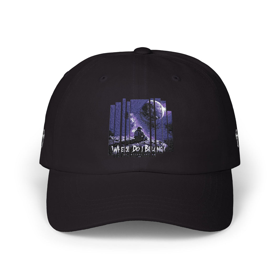 Where Do I Belong Dad Cap — by One who May Ascend
