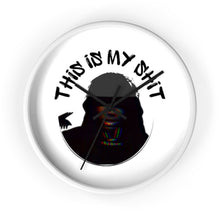Load image into Gallery viewer, This is My Shit Wall Clock
