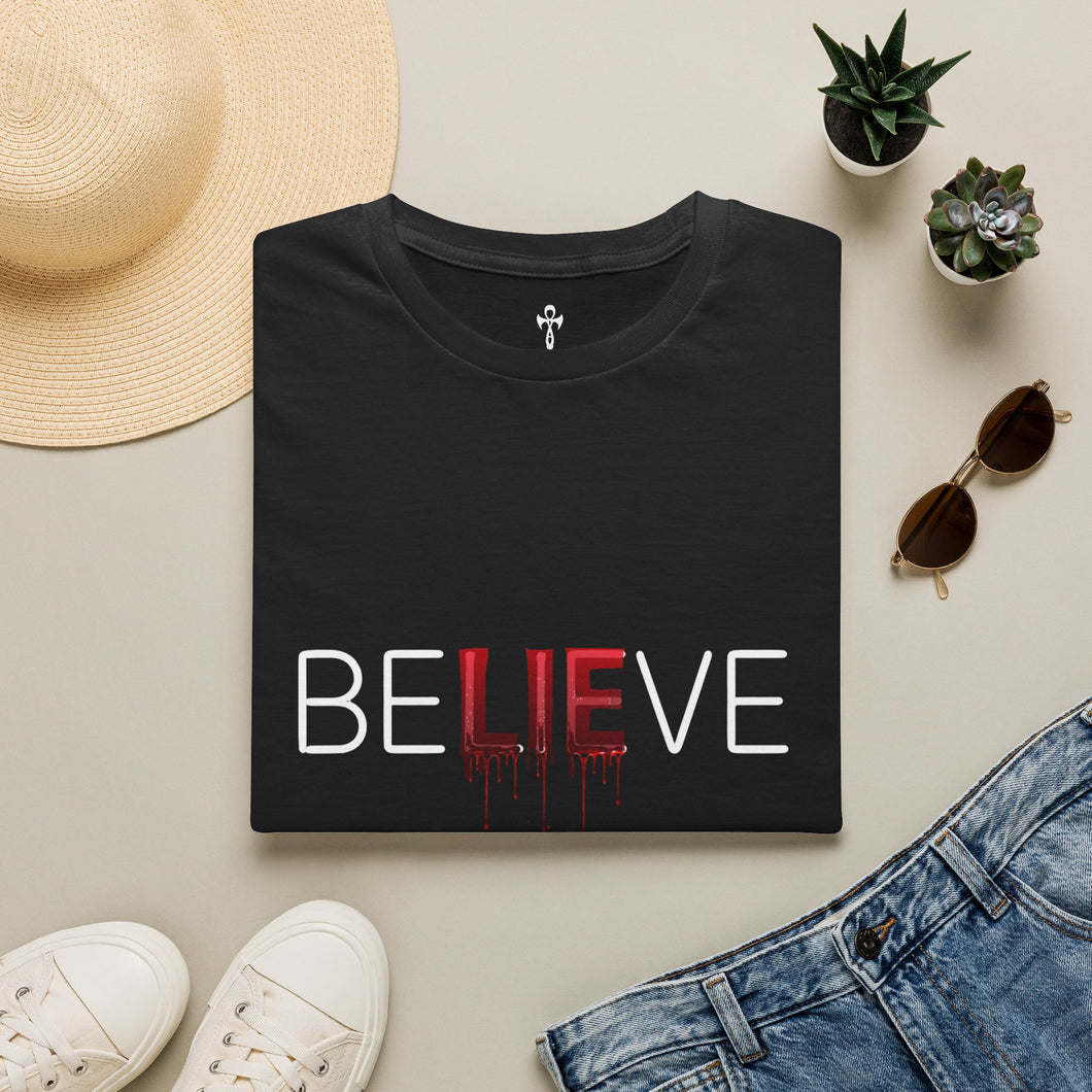 T-Shirt — 'BE LIEVE' Exclusive Shirt by OMA
