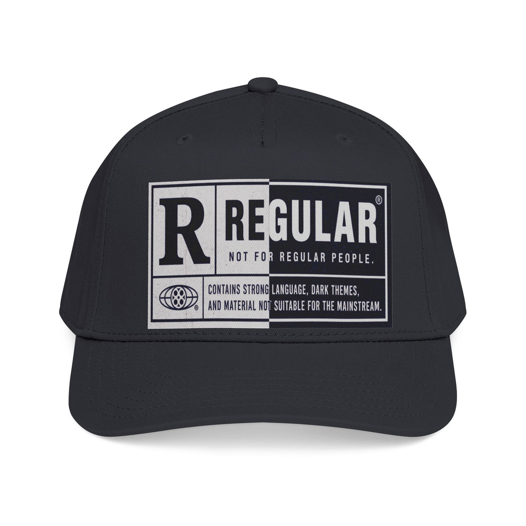 'Regular: Not For Regular People' Baseball Cap by One who May Ascend