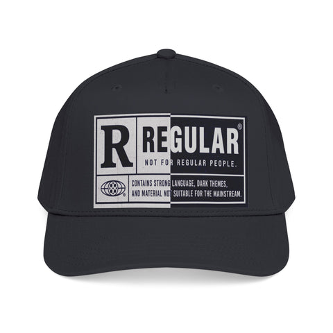'Regular: Not For Regular People' Baseball Cap by One who May Ascend