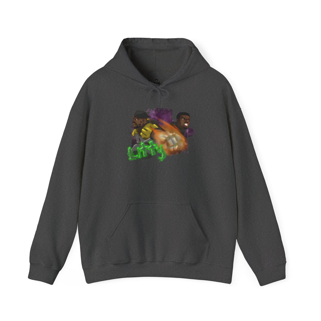 NEW! Litty Inspirational Unisex Hoodie with Motivational Artwork - Perfect for Chill Days & Celebrations