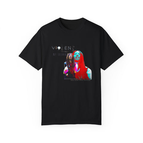Violent By Design Unisex Garment-Dyed T-shirt