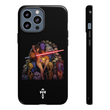 Load image into Gallery viewer, Exclusive TSEGGS by OMA Tough Phone Case — Dark Sith Helmet &amp; Skulls Design
