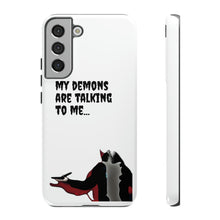 Load image into Gallery viewer, Talking To My Demons Tough Mobile Phone Cases
