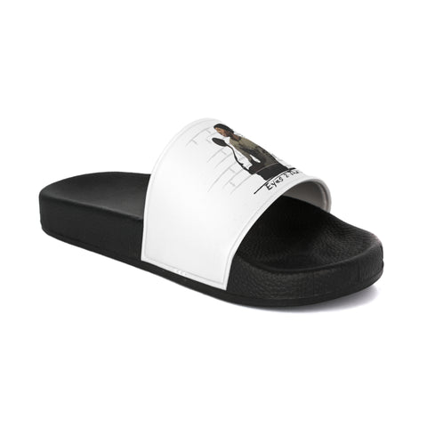 Eyes 2 the Sky 2.0 Chic Men's Slide Sandals with Unique Design, Casual Footwear, Beach Essentials, Fashionable Slippers, Gift for Him
